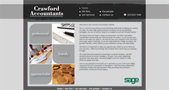 Desktop Screenshot of crawfordaccountants.com